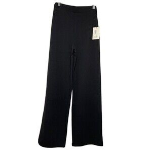 Episode Women Black Casual Pull On Pants mini flare Small high rise